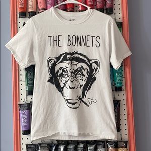 VT band t-shirt “The Bonnets” - smoking monkey